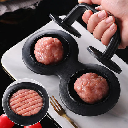Easy Burger Patty Maker with Double Grid - Fesara