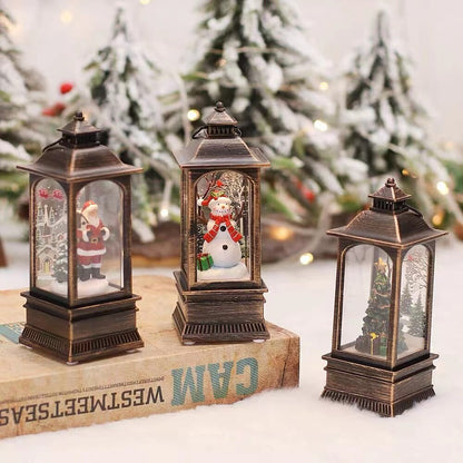 Vintage Small Holiday Lantern