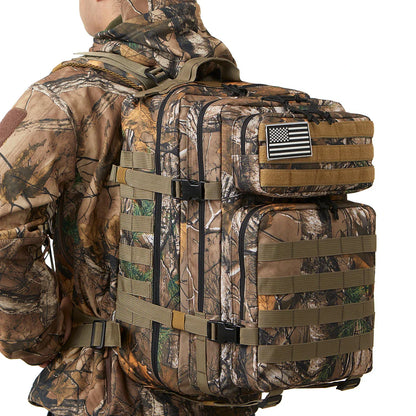 Tactical 45L Hiking Backpack - Durable & Versatile