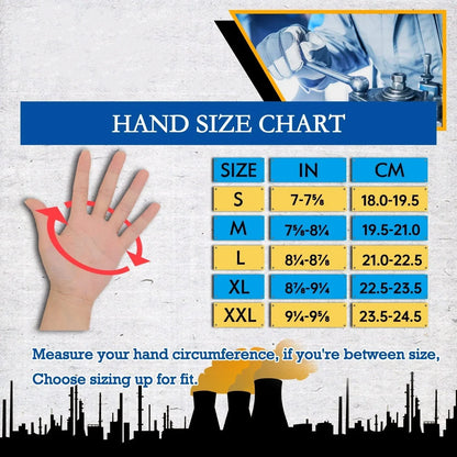 Durable Grip Work Gloves - Safety for Heavy Duty Jobs