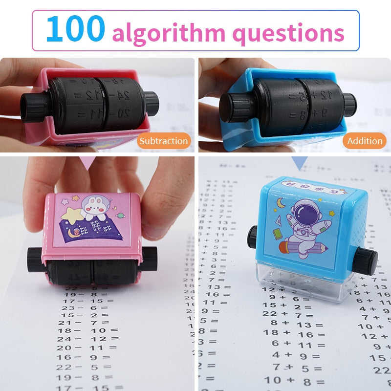 Educational Math Quiz Roller