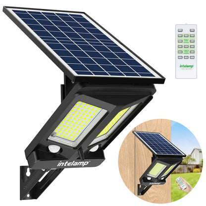 Bright Solar Powered LED Security Light with Motion Sensor - Fesara