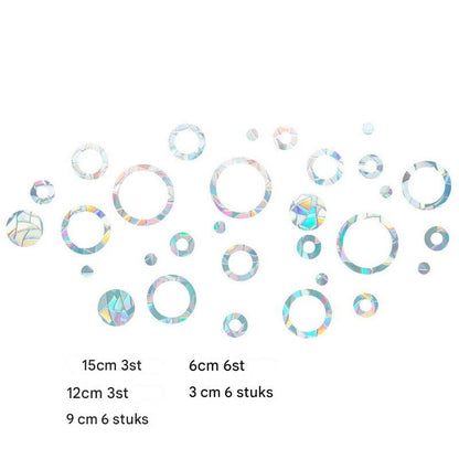 Colorful Window Cling Stickers