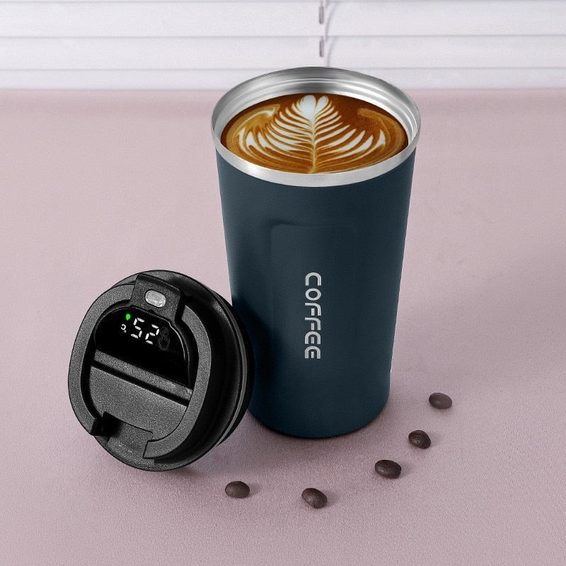 Intelligent LED Thermometer Smart Coffee Mug