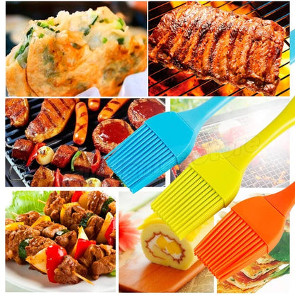 Non-Stick BBQ Grill Brush with Heat Resistant Bristles