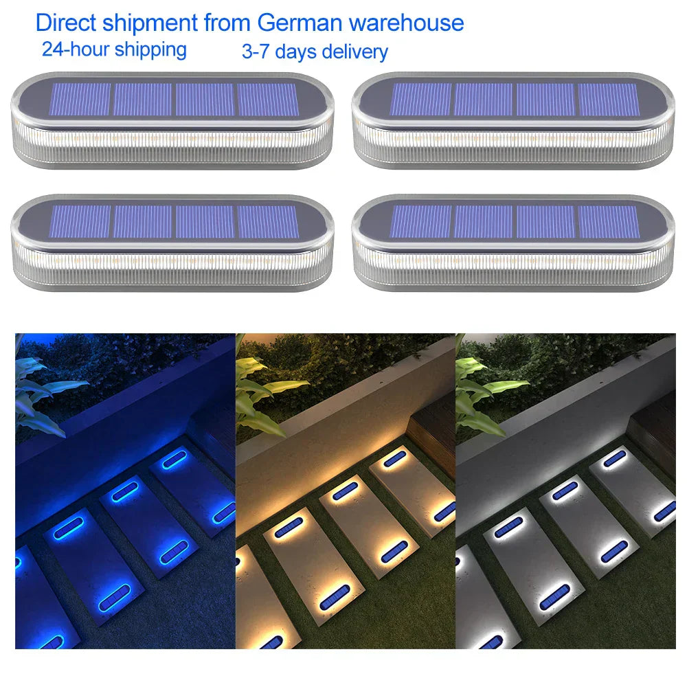 Bright Solar Powered Outdoor Light with 30 LEDs - Fesara