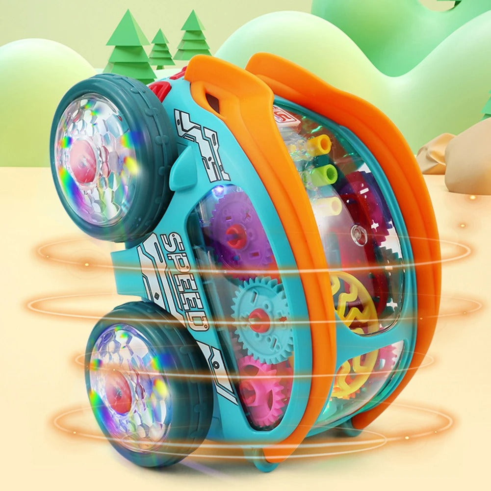 Fast Electric Stunt Car with LED Lights and Sound