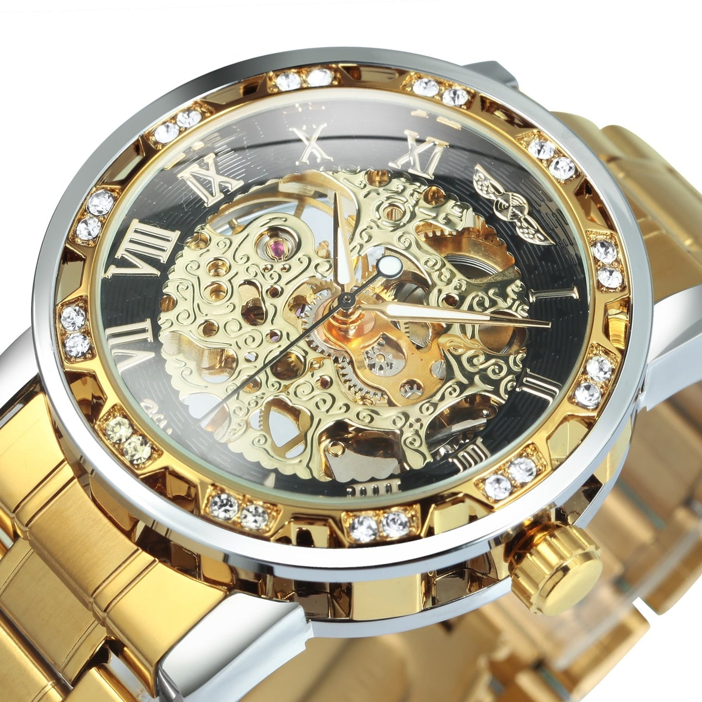 Stylish Mechanical Skeleton Men's Watch