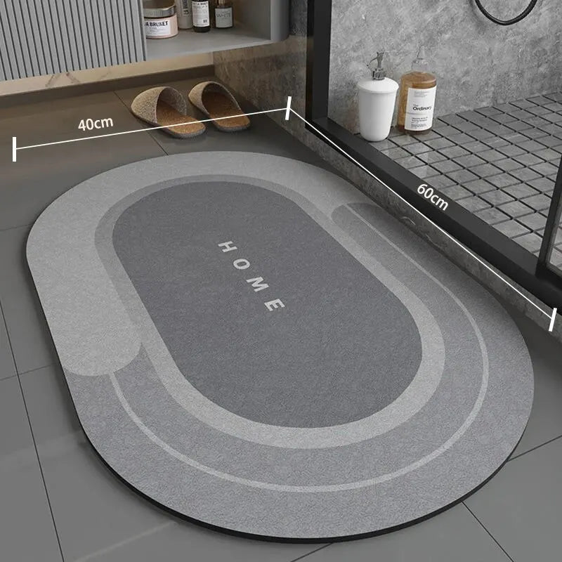 Gripstep | Anti-slip Bathroom Mat Fast Dry Shower Mat