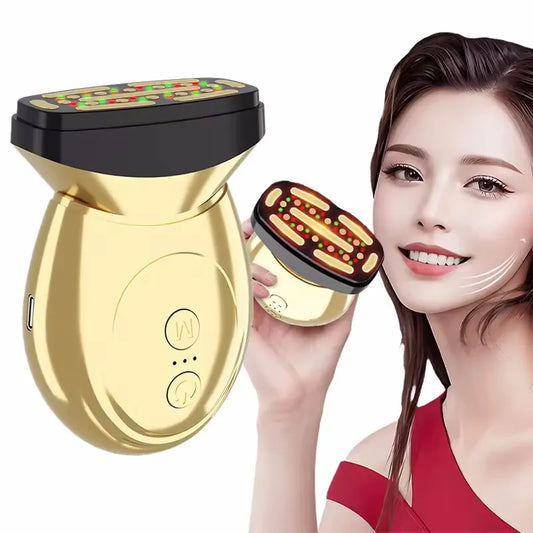 Anti Aging Red Light Facial Massager for Glowing Skin - Fesara