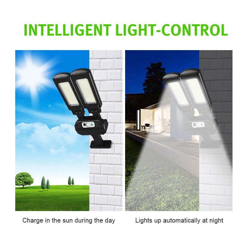 Outdoor Wireless Motion Sensor Solar Lamp