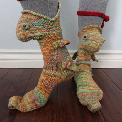 Fun Animal Print Knit Socks