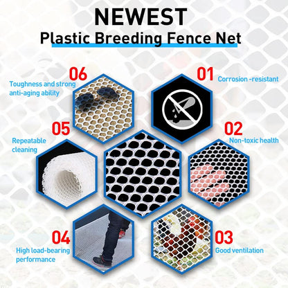 Sturdy Outdoor Fall Protection Net