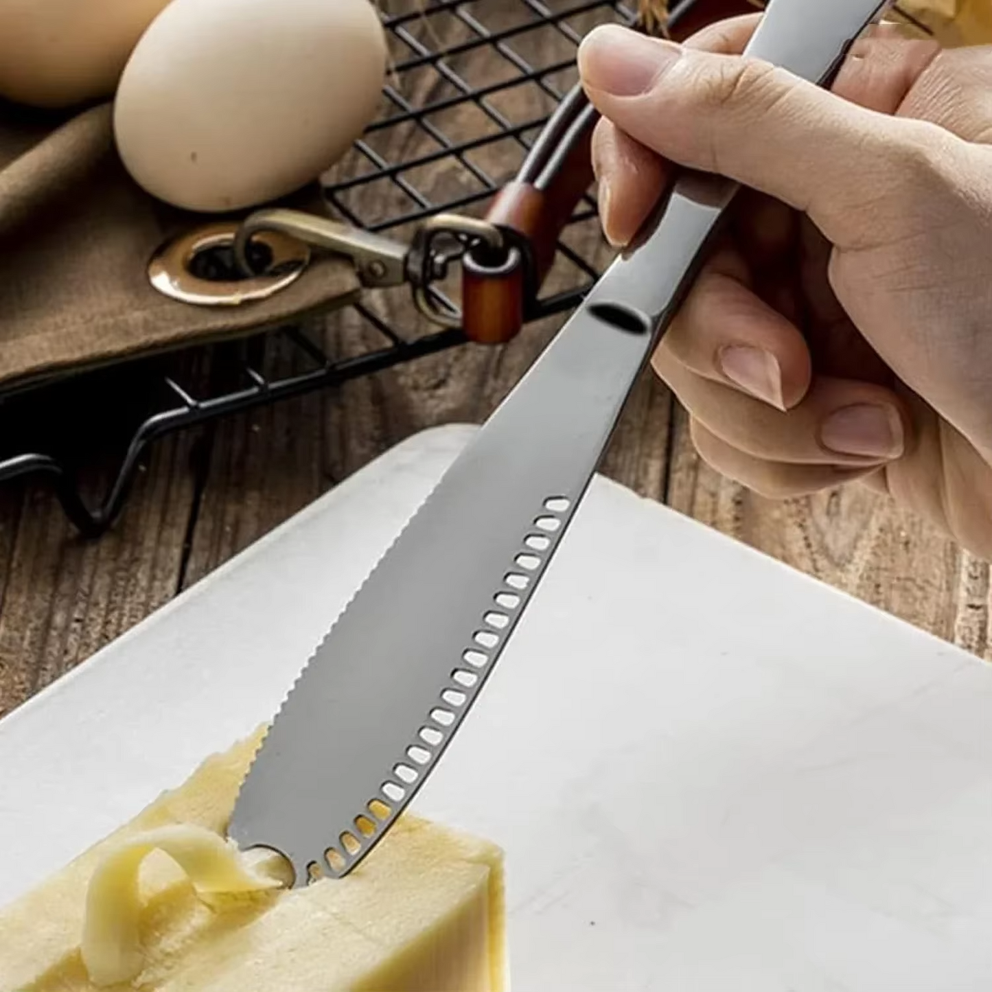 High Quality Metal Cheese Cutter with Adjustable Slice Control