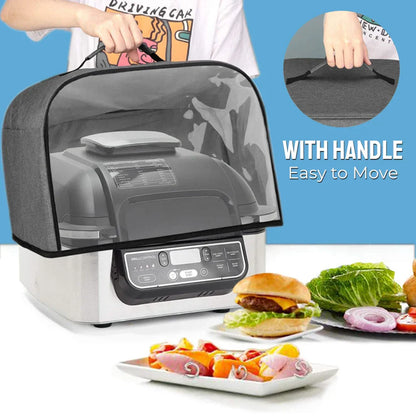 Practical Kitchen Appliance Cover with Storage Pockets