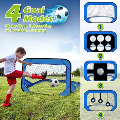 Fun Pop-Up Soccer Goal Set for Kids Outdoor Play