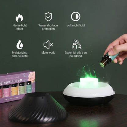 Colorful Mist USB Mini Humidifier Lamp