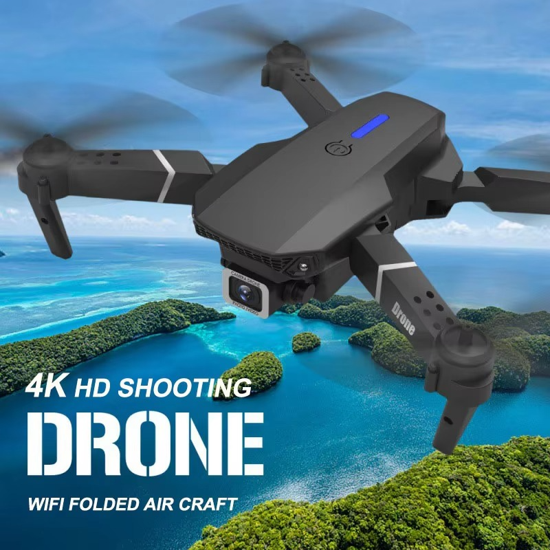 High-Definition 4K Dual Camera GPS Drone for Photography - Fesara