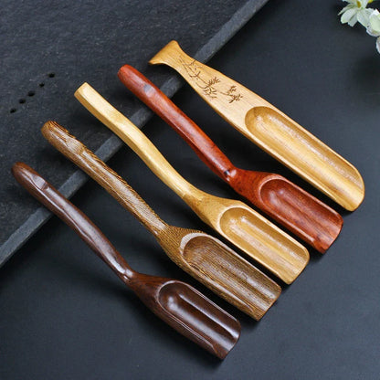 Vintage Wooden Tea Infuser Spoon