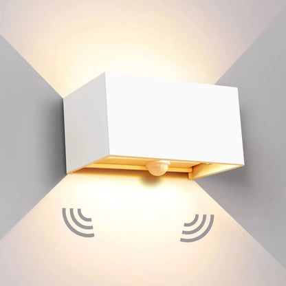 Outdoor Motion Sensor LED Wall Lamp 24W Waterproof - Fesara