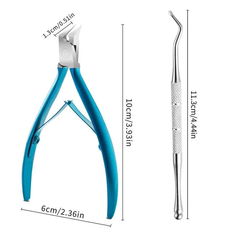Toenail Clippers for Thick Nails, Stainless Steel Nail Trimmer