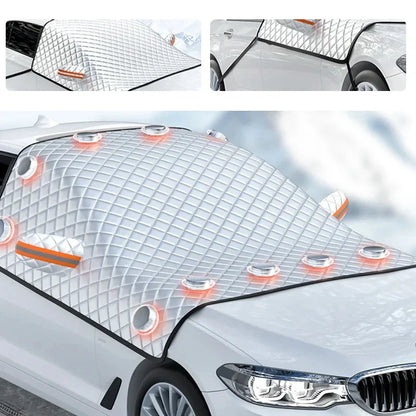 Premium Car Windshield Snow Cover & Sun Shade Protector - Fesara