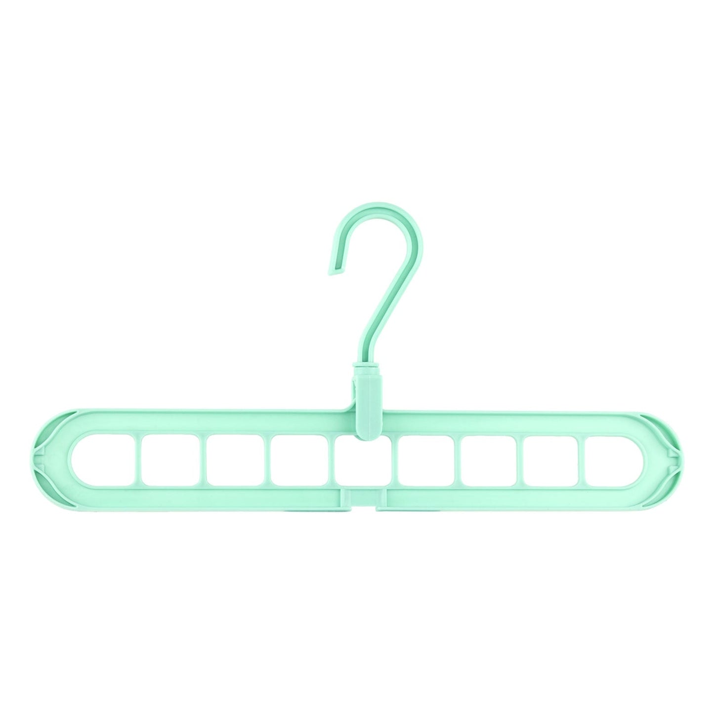 Space Saving Collapsible Multi Hook Hanger Rack