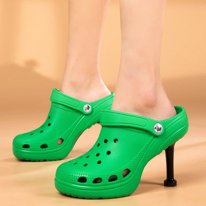 Grip Sole Summer High Heel Beach Sandals