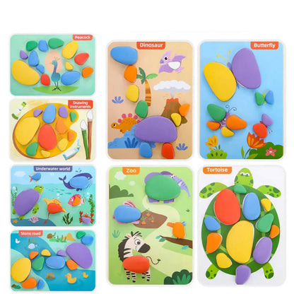 Learning Montessori Puzzle Set for Kids