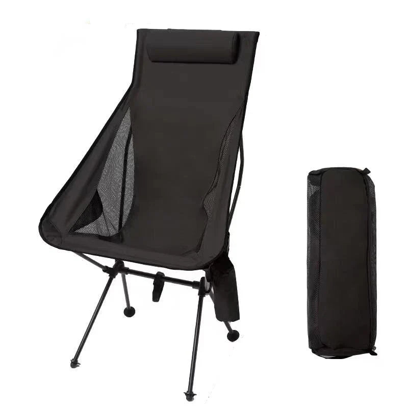 Portable Folding Outdoor Chair Aluminum Frame - Fesara