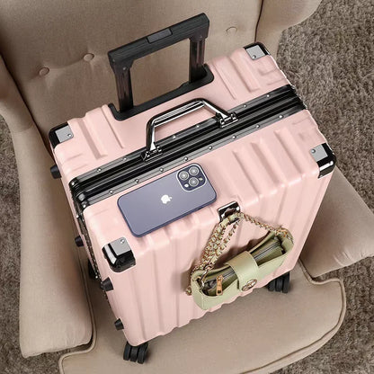 Durable Aluminum Frame Luggage Suitcase