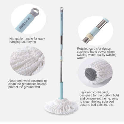 Easy Cleaning Microfiber Spin Mop