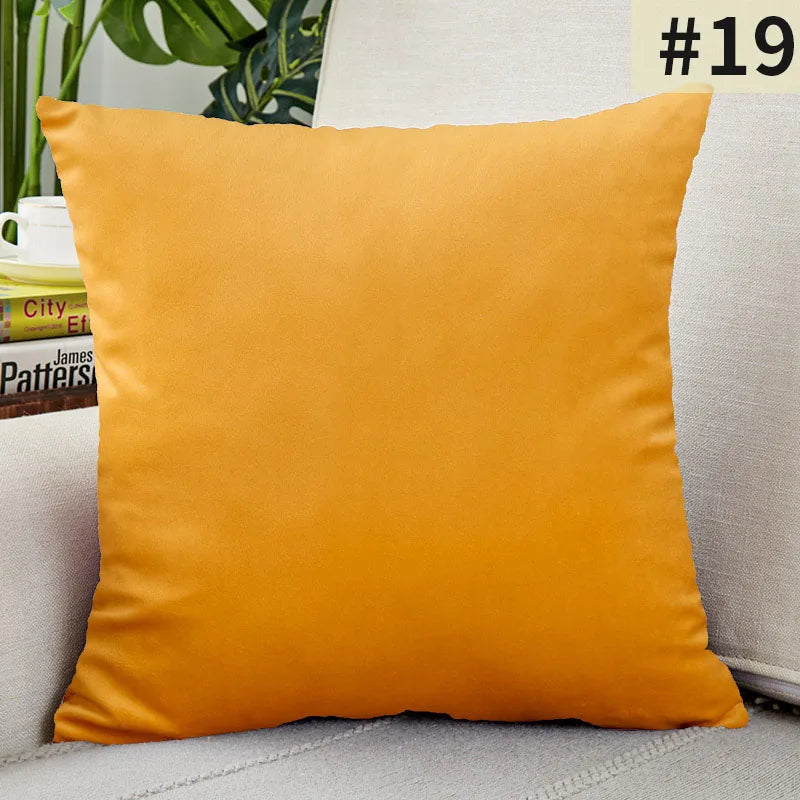 Plush Velvet Pillow Cover for Sophisticated Home Decor