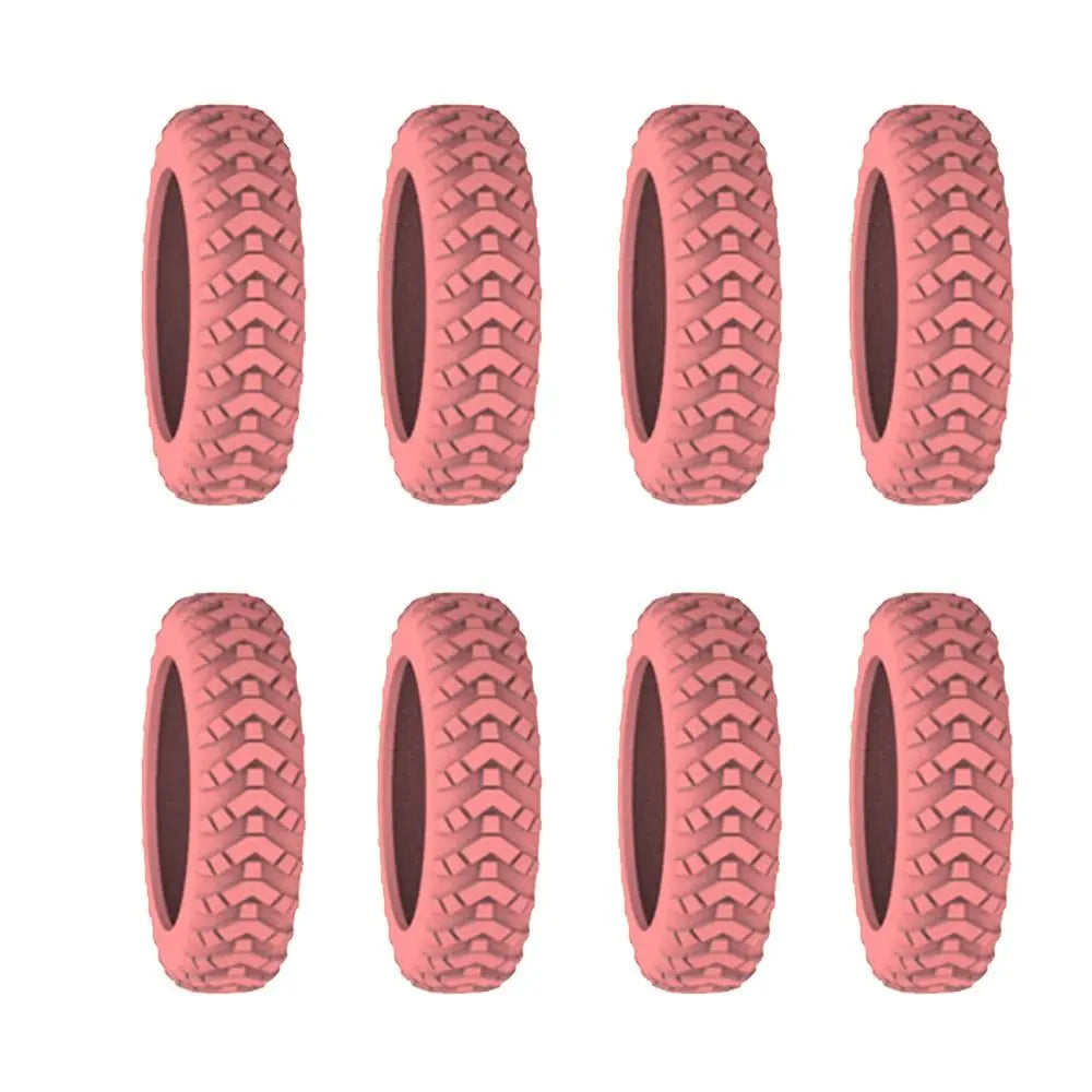 Durable Luggage Wheels Protective Caps 8 Pack