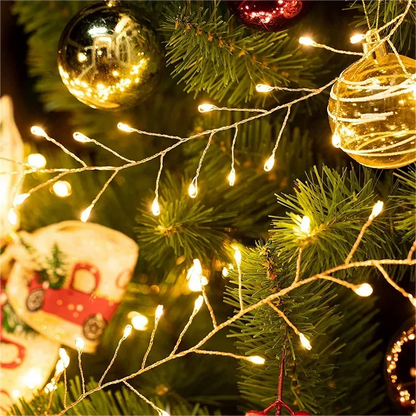 Colorful LED Fairy String Lights Waterproof 36m Silver Wire