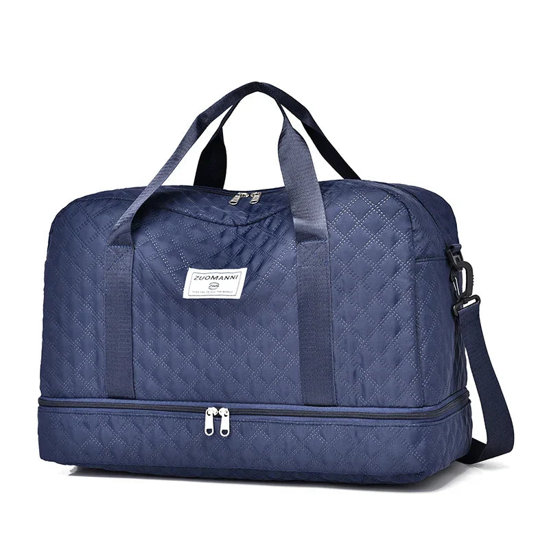 Fesara TravelFlex Lightweight Travel Duffel Bag with Pocket