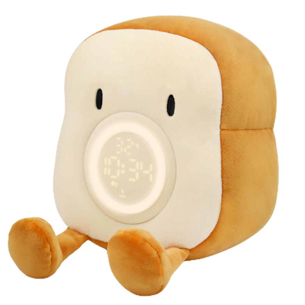 Adorable Morning Toast Wake Up Clock