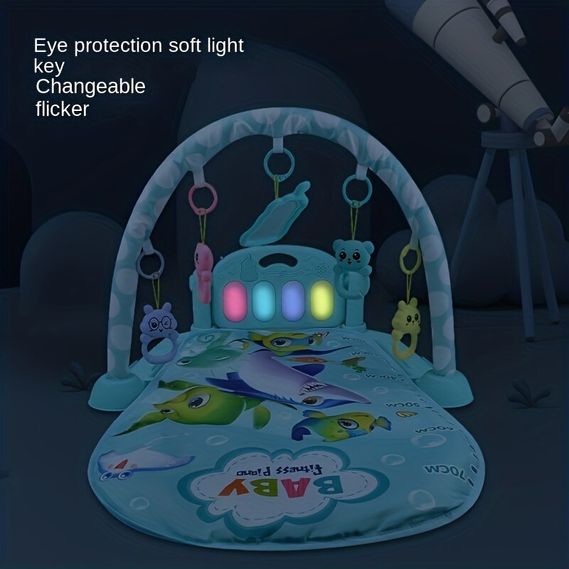 Colorful Playful Baby Activity Blanket