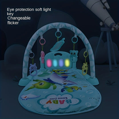 Colorful Playful Baby Activity Blanket
