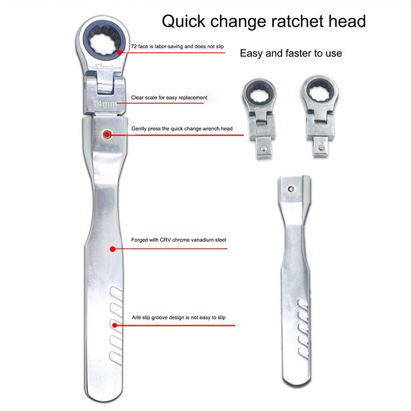 Fesara | Essential Multi Hex Ratchet Tool Kit