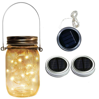 Outdoor Solar String Lights Waterproof Garden Decor