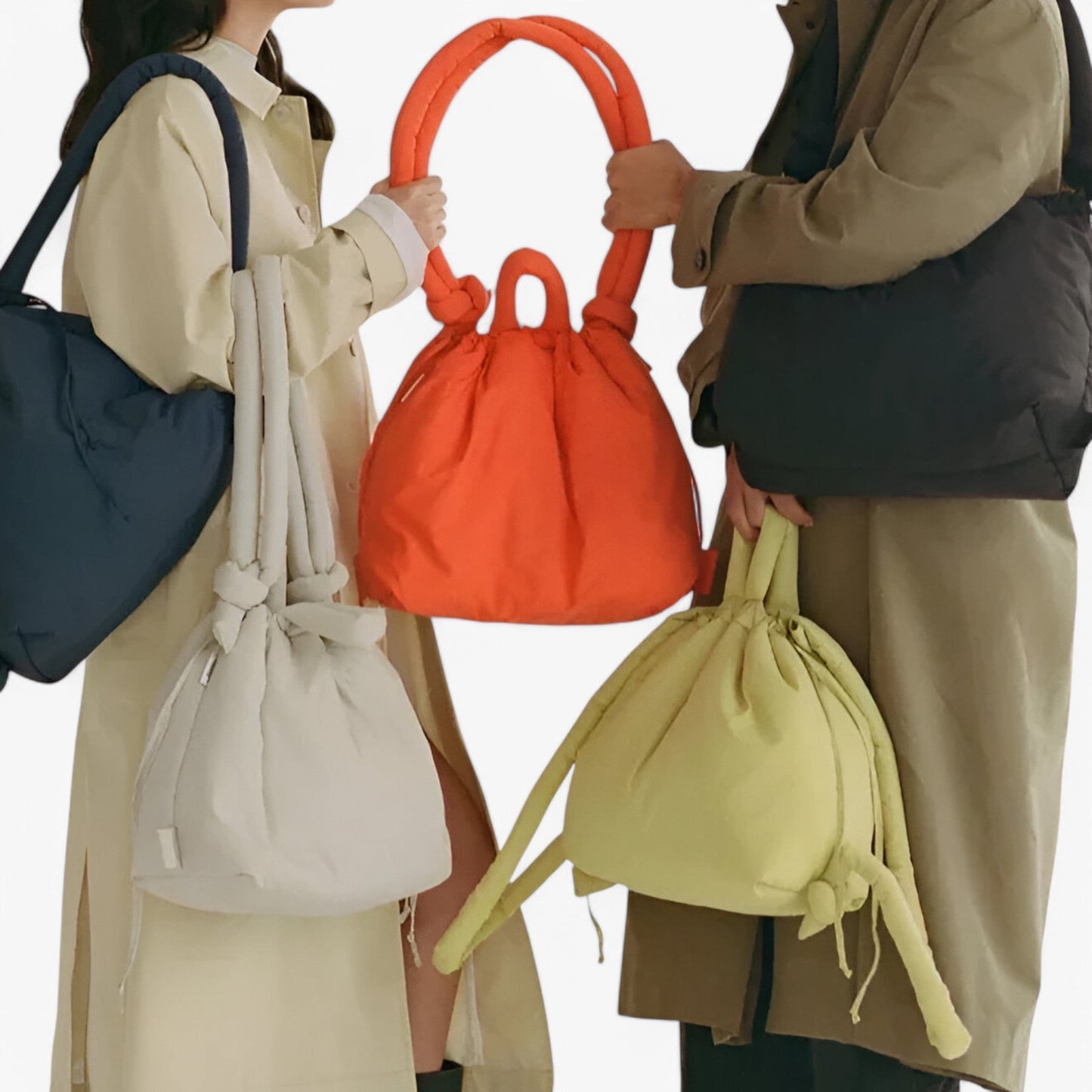 Chic Quilted Puffer Shoulder Bag