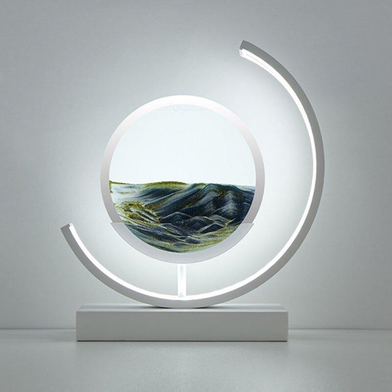 Modern 3D LED Table Lamp Elegant Home Decor