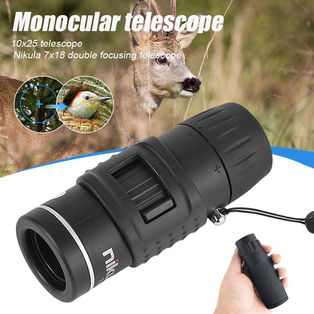 Portable Compact Waterproof Monocular Telescope