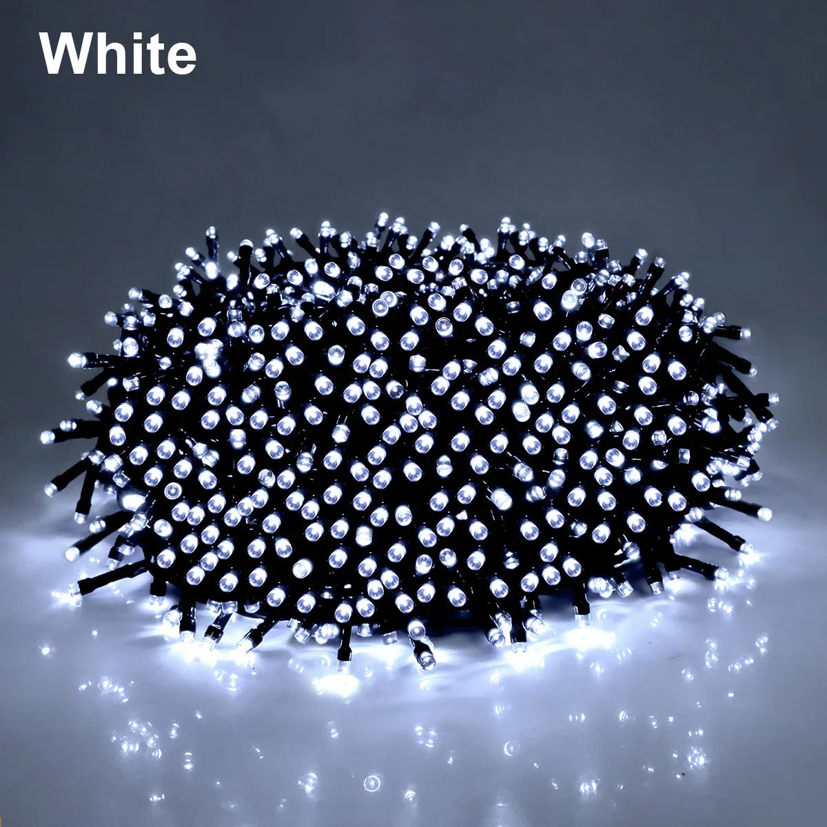 Colorful Outdoor LED String Lights Waterproof 8 Modes