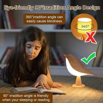 Fun Bird Table Lamp - Color Changing LED Light