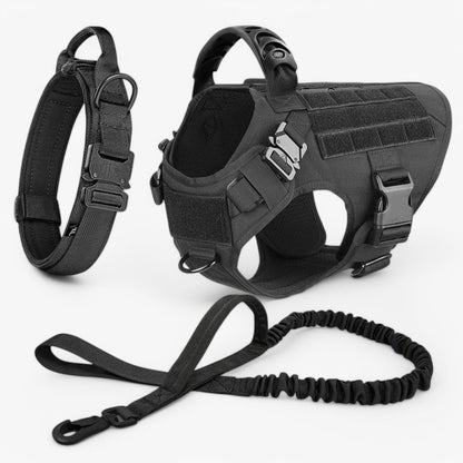 Durable Padded Dog Vest - Adjustable Training Harness