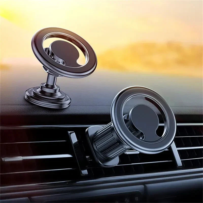 Magnetic Car Phone Mount with 360° Rotation and Strong Grip - Fesara