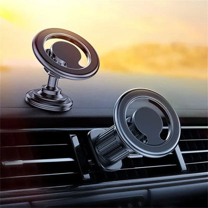 Magnetic Car Phone Mount with 360° Rotation and Strong Grip - Fesara