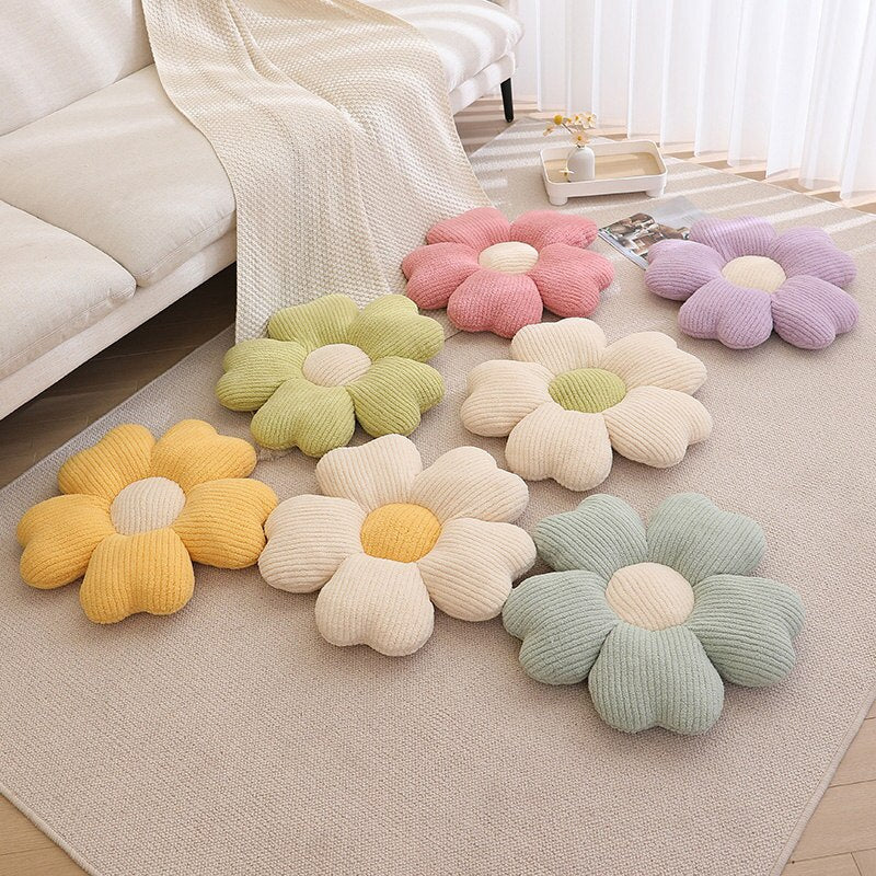 Fesara | Plush Floral Accent Pillow